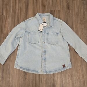 Rip Curl Oversized Trucker Denim Jeans Venis Jacket